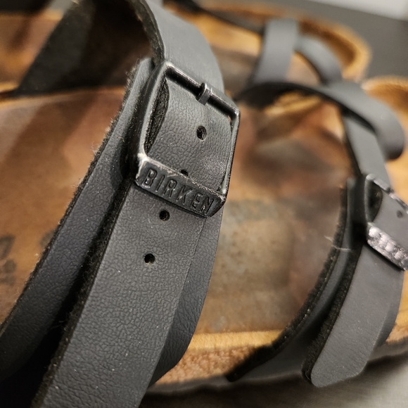 Birkenstock Mayari Oiled Leather Sandals Size 6 - Picture 4 of 6